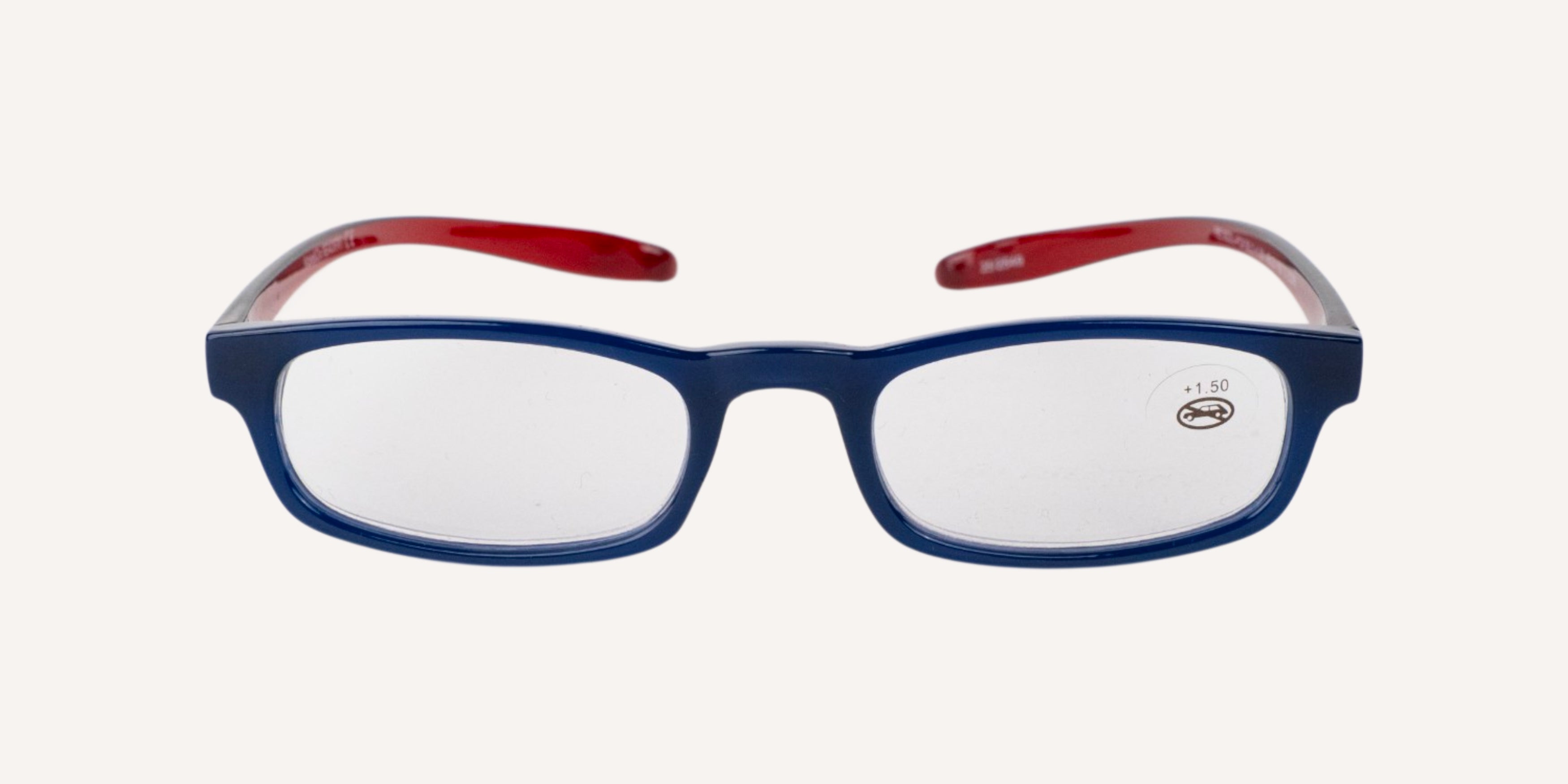 M&DO READERS 002U-PCK | Blue Opaco/Rosso Opaco | +1.00