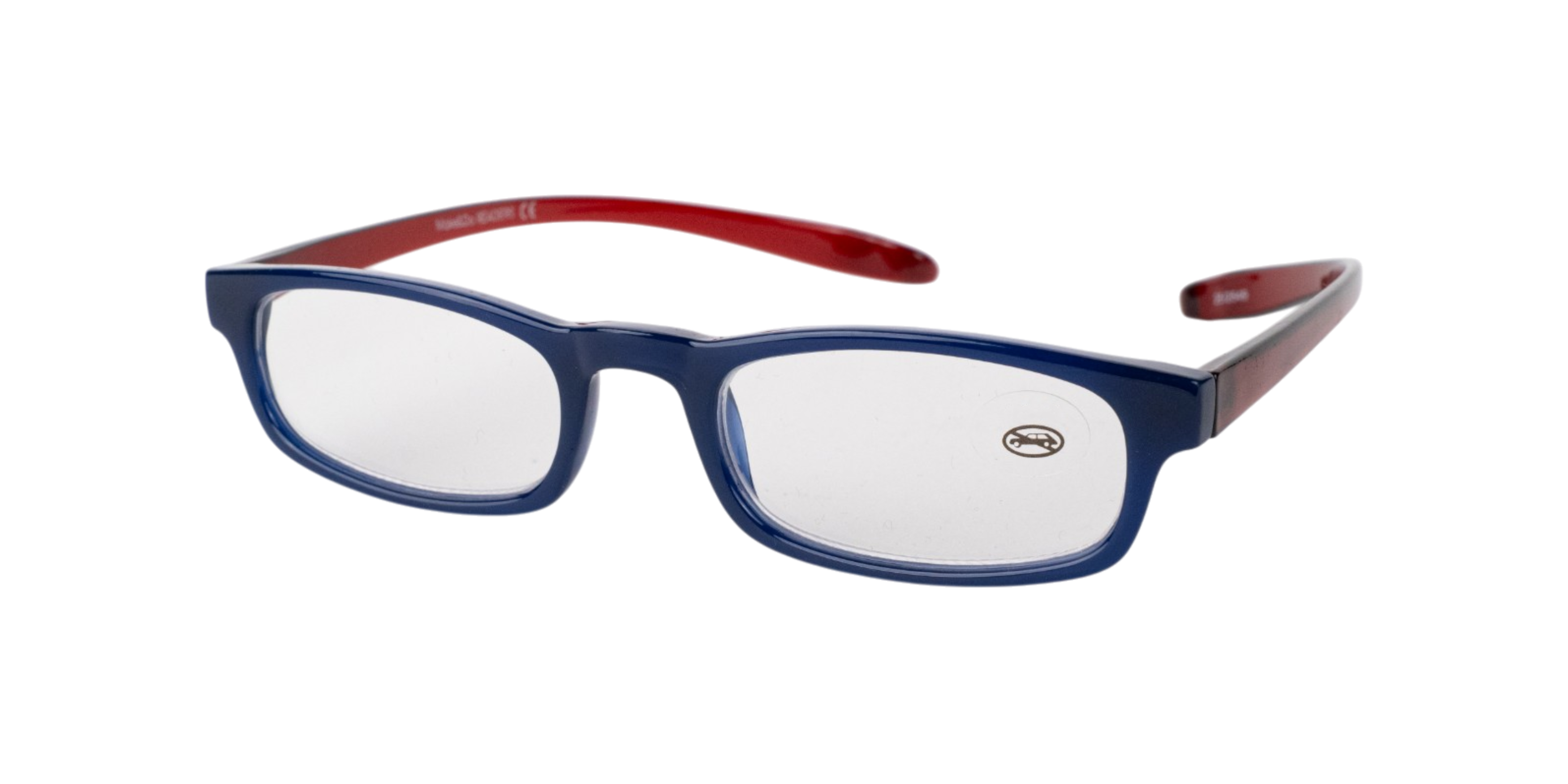 M&DO READERS 002U-PCK | Blu Opaco/Rosso Opaco | +2.50