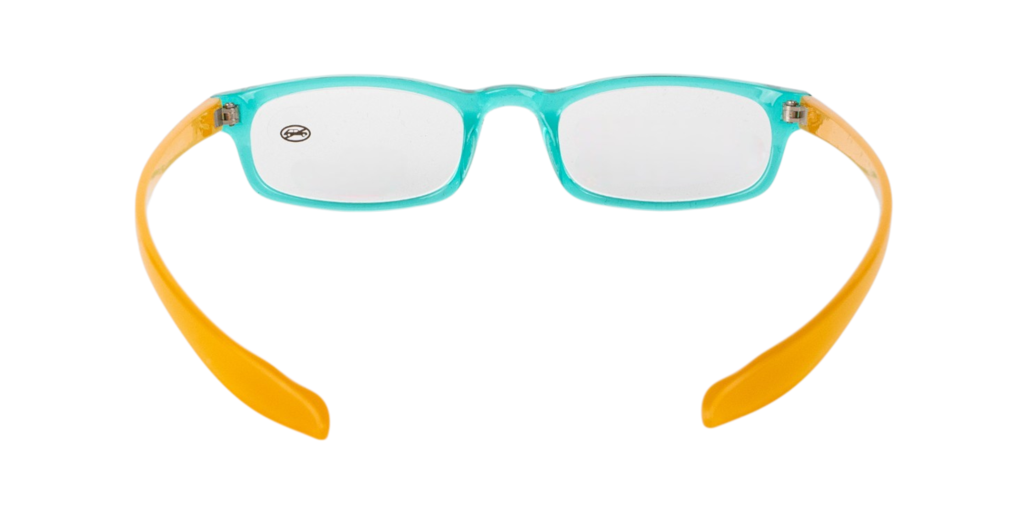 M&DO READERS 002U-PCK | Verdino Trasparente/Arancio Opaco | +2.50