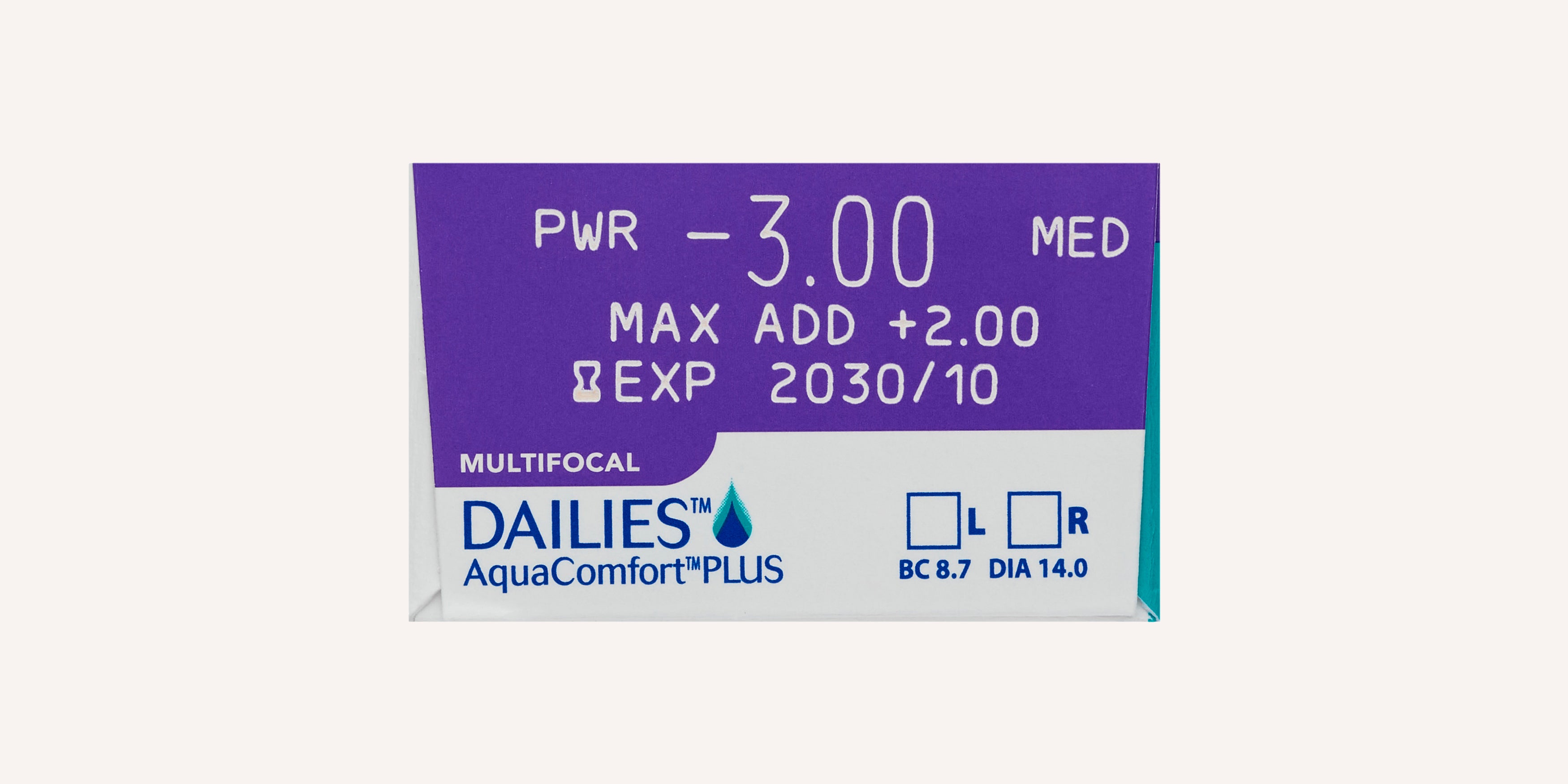 DAILIES™ AquaComfort Plus MULTIFOCAL | Giornaliera | Multifocale | 30 lenti