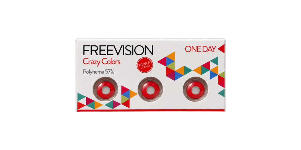 Crazy Colors Crazy Red | Giornaliera | Colorate e Cosmetiche