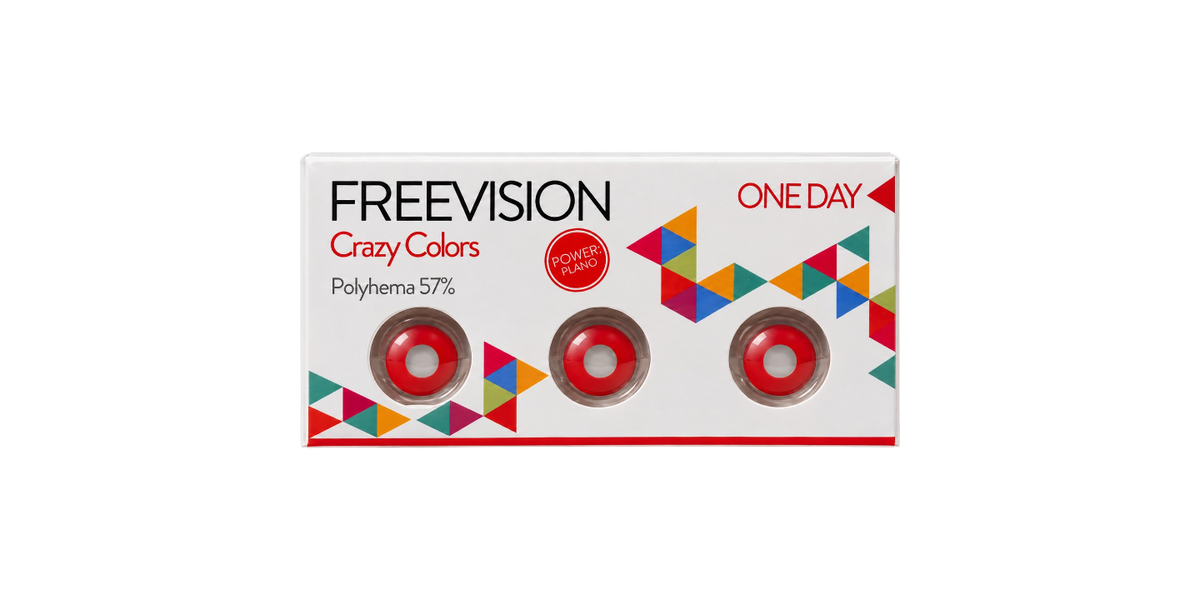 Crazy Colors Crazy Red | Giornaliera | Colorate e Cosmetiche