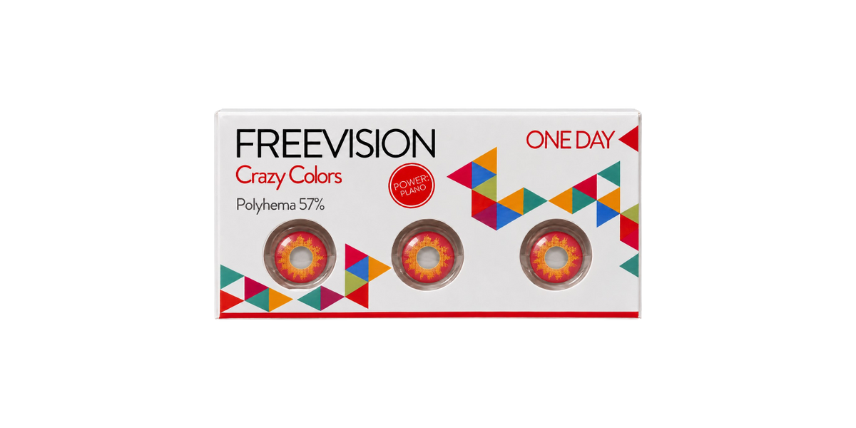 Crazy Colors Red Twilight | Giornaliera | Colorate e Cosmetiche