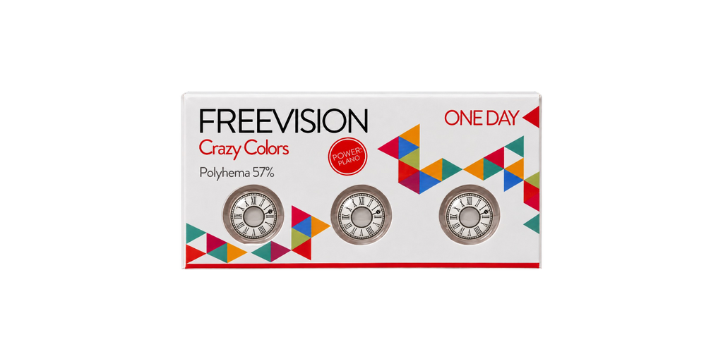 Crazy Colors Time Keeper White | Giornaliera | Colorate e Cosmetiche