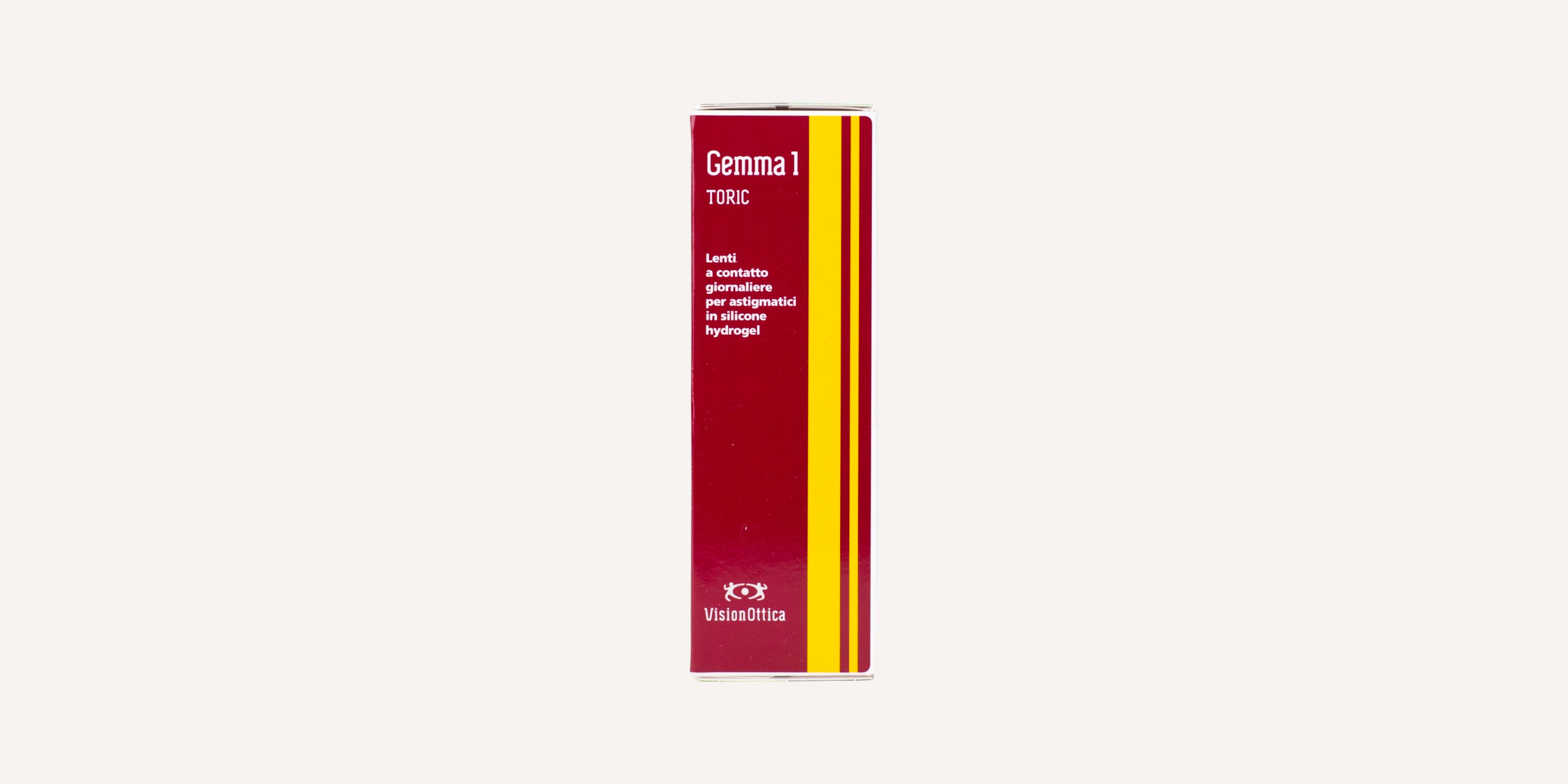 VisionOttica / Gemma 1 Toric | Giornaliera | Torica | 30 lenti