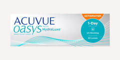 ACUVUE® OASYS HYDRALUXE for ASTIGMATISM | Giornaliera | Torica | 30 lenti