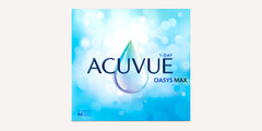ACUVUE® OASYS MAX 1-Day | Giornaliera | Sferica | 90 lenti