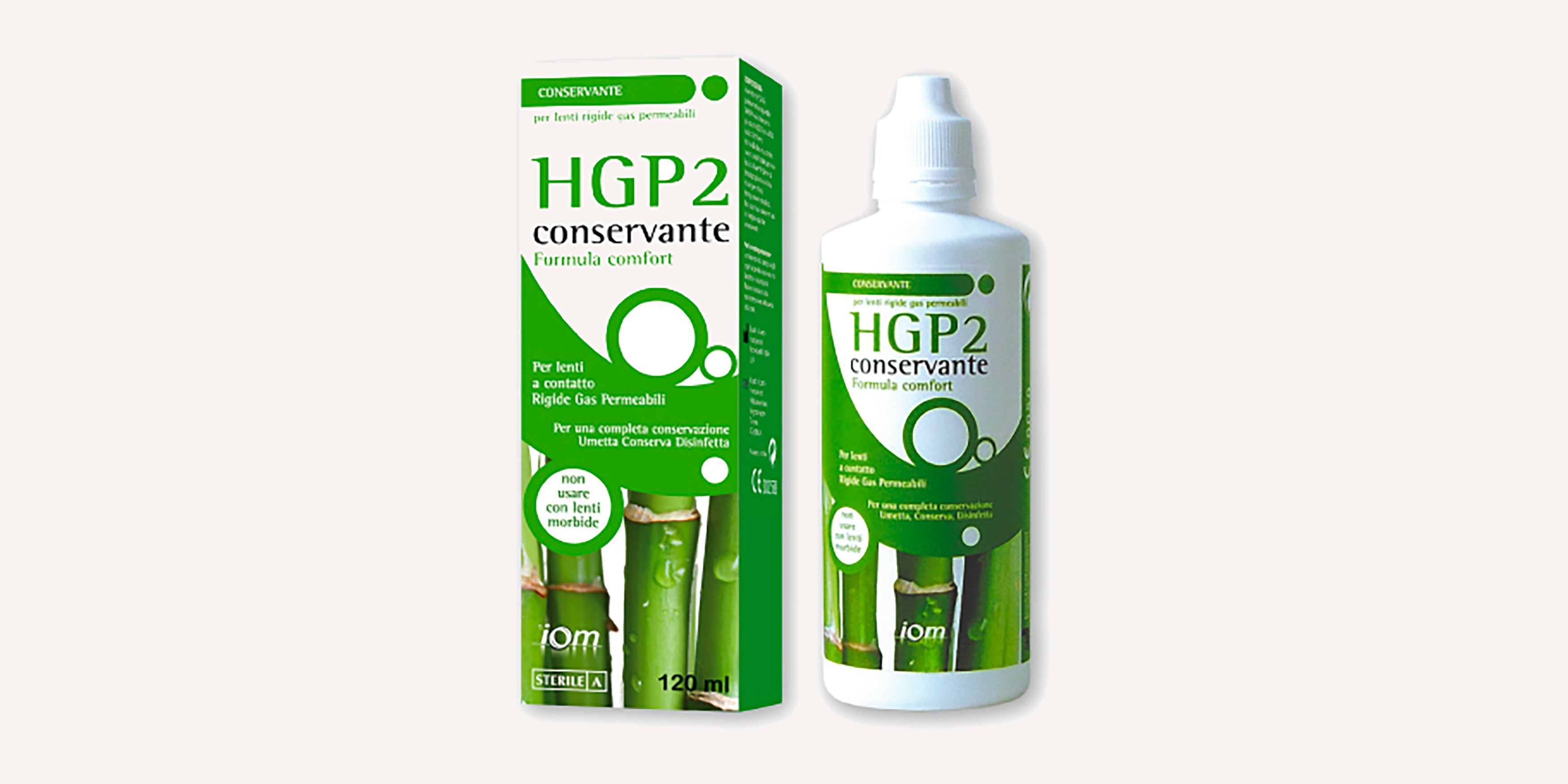 Hgp 2 Conservante Soluzione per Lenti a Contatto - 120ml