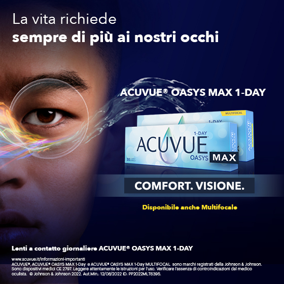 PROVA LE LENTI A CONTATTO ACUVUE® OASYS MAX 1-DAY